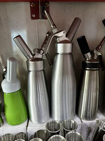 Кондитерский инвентарь: Сифон для взбитых сливок/пен и соусов - Материал корпуса: нержавеющая — 2