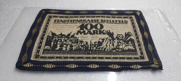 Numizmatika i filatelija: Bielefeld tekstilni notgeld – 100 Mark, 1921. - Originalni „Notgeld“ — 3