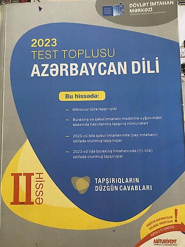 Спорт и хобби: Dim test kitablari yoplu 10 azn tekli qiymet 3 azn mekan xalqlar — 6