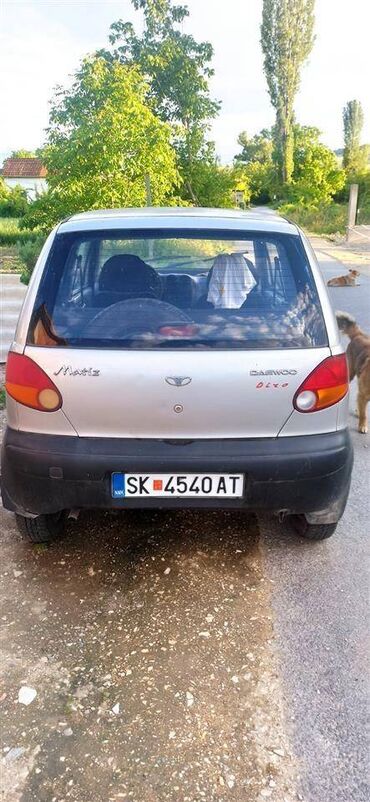 Οχήματα: Daewoo Matiz: 0.8 l. | 2006 έ. Χάτσμπακ