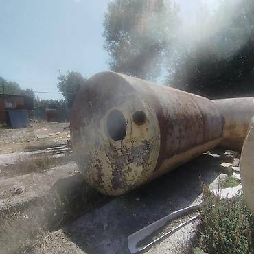 Baklar və çənlər: Sənaye metal çəni – üfüqi silindrik tip - Material: qalın divarlı — 5
