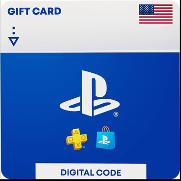 ✅ PlayStation Amerika Gift Kart Satışı 💵 Qiymətlər: 10 USD - 26 AZN