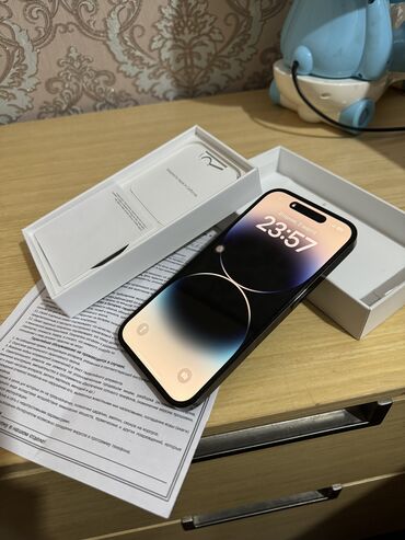 купить айфон х бу: IPhone 14 Pro, Б/у, 256 ГБ, Кабель, 98 %