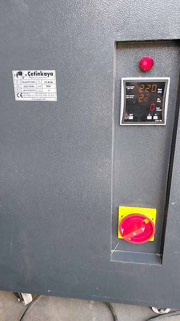 Электротовары: Çetinkaya 2ci el cox az işlenilibgiriş 150v cixiş220v — 1