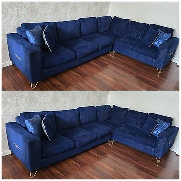 Künc divan açılmır baza yoxdu. Satılır 550₼. Ölçü 2.20×3.10. Ünvan