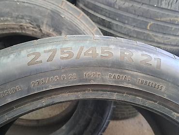 continental: Шины 275 / 45 / R 21, Лето, Б/у, 1 шт, Continental — 1