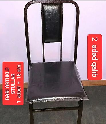 sederek perde: ENDİRİMLİ qiymətə YENİ STULLAR satılır — 6