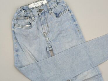 jeansy dziewczęce z dziurami: Jeans, 11 years, 140/146, condition - Very good