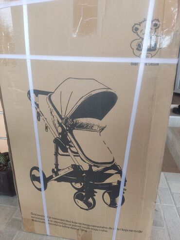 plisane zeke za bebe: Potpuno nova kolica,sive boje. 
Model kolica GS-T106 BBO-MATRIX