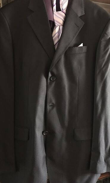 двойка пиджак: Костюм 2XL (EU 44), цвет - Черный