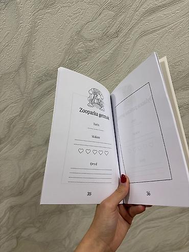 3d defter: Məhsul: “Sevgililər üçün 30 date ideaları” kitabı Təsvir: - Cütlüklər — 3