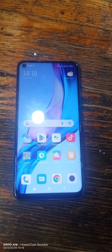 Xiaomi: Xiaomi Redmi 9, 64 GB, rəng - Göy, 
 Qırıq, Sensor, Barmaq izi