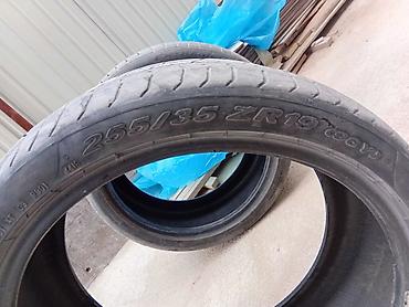 орловке: Шиналар 255 / 35 / R 19, Жай, Колдонулган, Комплект, Жеңил унаалар, Continental — 1