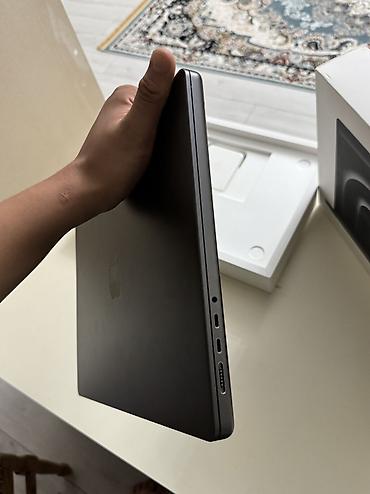 скупка пк: MacBook Pro 16 M3 pro 18/512Gb Space Black Емкость:89% ни разу не — 6