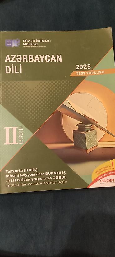 Testlər: Azərbaycan dili Testlər 11-ci sinif, DİM, 2-ci hissə — 1