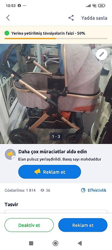 Modullu arabalar: Uşaq arabası – çoxfunksiyalı, ara şassi və beşik tipli üst modul ilə — 1