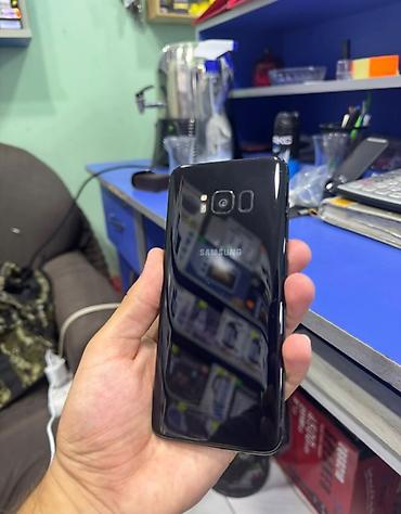 bluetooth qulaqcıq: Samsung Galaxy S8, 64 GB, rəng - Qara, Simsiz şarj — 1