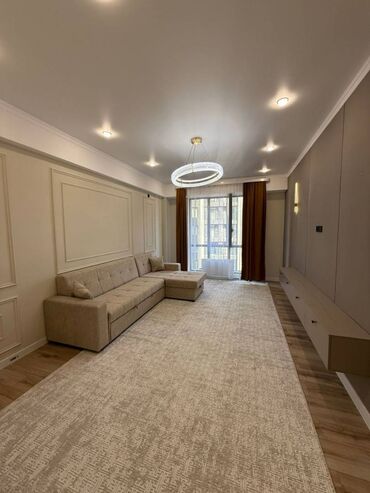сдаю квартиру кызыл аскере: 2 комнаты, 77 м², Элитка, 9 этаж, Евроремонт