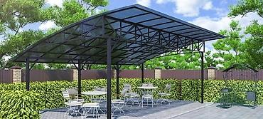 Металлические фермы: Металлические фермы и каркасы для навесов - Изготовление арочных и — 15