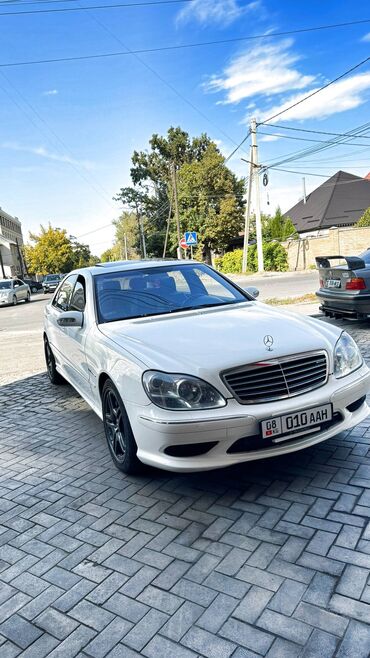 mers amg: Mercedes-Benz S-class AMG: 2003 г., 5.5 л, Автомат, Бензин, Седан