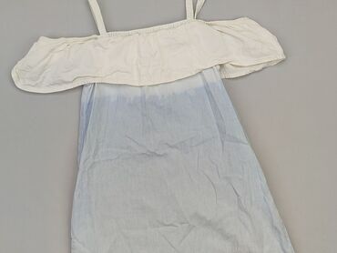 błękitna sukienka midi: Sukienka, Cool Club, 9 lat, 128-134 cm, stan - Dobry
