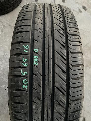 m ms: Шины 205 / 65 / R 16, Лето, Б/у, 1 шт, Легковые, Корея, Michelin — 1