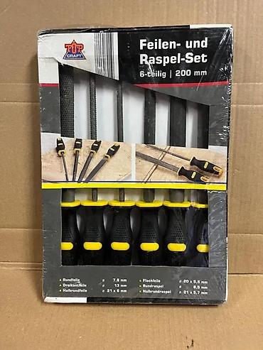parkside cekic: TOP CRAFT Feilen- und Raspel-Set – set turpija i rašpi, 6 delova — 1