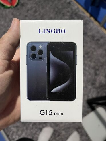 купить телефон кнопочный: Компактный смартфон Lingbo G15 mini в белом корпусе. Оснащен тройной
