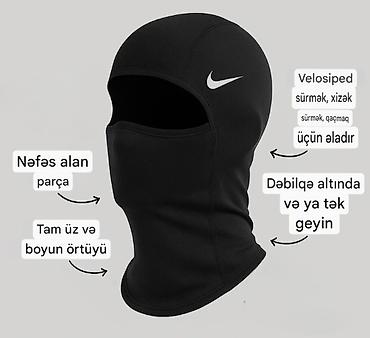buraxılış geyimləri: Balaklava, Yeni, rəng - Qara, One size — 2