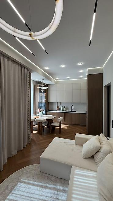 Продажа квартир: 3 комнаты, 75 м², Асанбай мкр Элитка, 1 этаж, Дизайнерский ремонт — 8