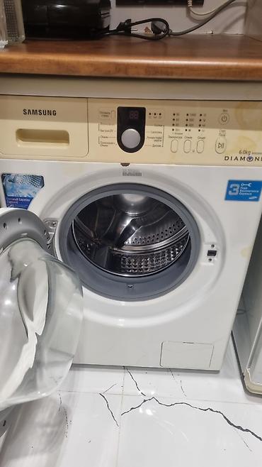 putlu maşınlar: Paltaryuyan maşın Samsung, 6 kq, İşlənmiş, Avtomat, Qurutma var, Kredit yoxdur — 3
