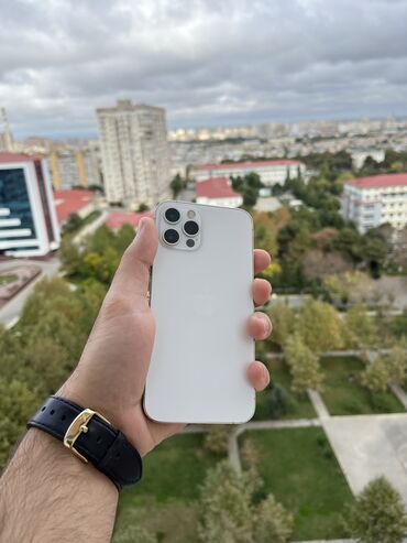 ikinci el ayfon: IPhone 12 Pro, 256 GB, Ağ, Face ID