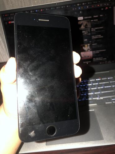 ehtiyat hisseleri telefon: IPhone 7, Черный, Отпечаток пальца