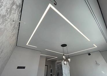 Натяжной потолок: Натяжные потолки с интегрированным освещением под ключ - Современные — 1