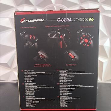 windows 10: FlashFire Cobra Joystick V6 – uçuş simulyatorları və kosmik oyunlar — 3