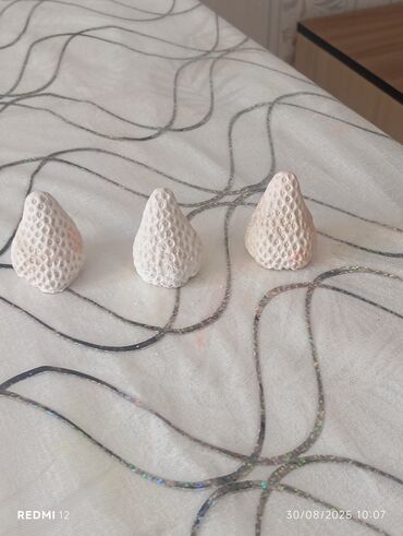 Fiqurlar: Fiqur, Gips, rəng - Ağ — 4