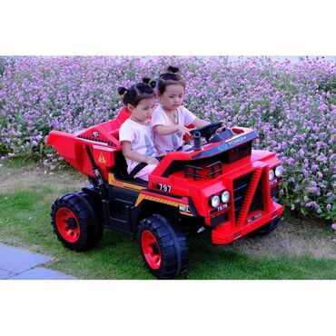 Uşaq üçün elektrik maşınları: Uşaqlar üçün elektrik traktor. 2- 8 yaş uşaqlar üçün istifadəlidir — 6