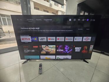 regular televizorlar: Yeni Televizor Yoshiro Led 65" 4K (3840x2160), Ödənişli çatdırılma