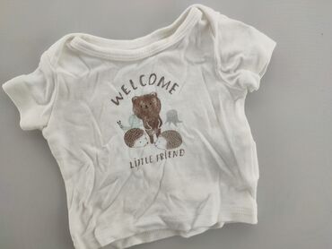 koszulki milanu: Koszulka, H&M, 0-3 m, stan - Dobry