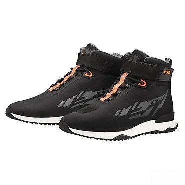 bata usce: LS2 Urban moto patike – crne sa narandžastim detaljima - — 1