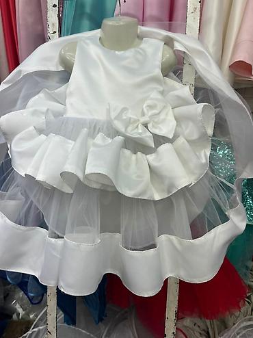 Платья: Детское платье, цвет - Голубой, Новый — 6