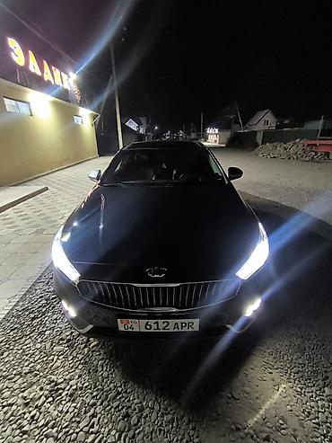 лобовое стрим: Kia K7: 2017 г., Бензин, Седан — 1