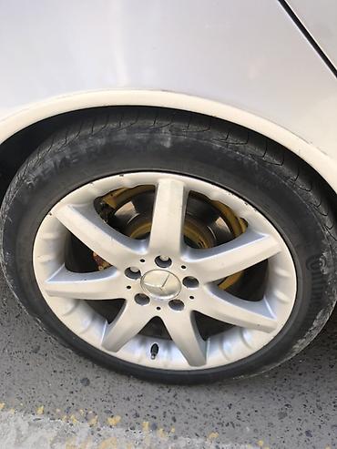 hunday diski r 17: Mercedes-Benz yüngül lehimli disk təkər satılır barter olunur - Şin — 1