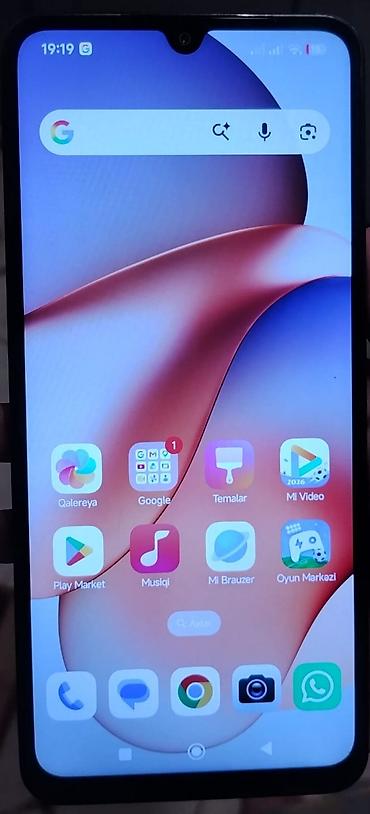 teze telefonlar: Redmi 14C, 128 GB, rəng - Göy, İki sim kartlı, Face ID, Barmaq izi — 8