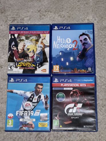 Игры для PlayStation: Продаются игры на PS4 Naruto Storm 4 1500 Hello Neighbour 1200 FIFA19