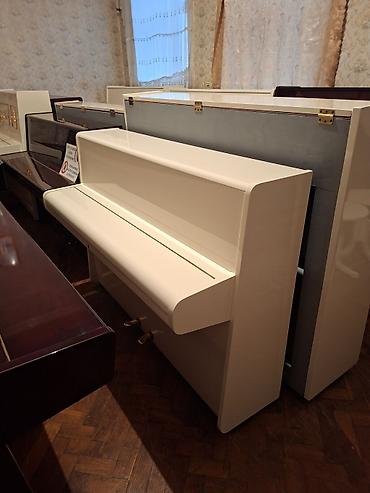 Музыкальные инструменты: GEYER şaquli piano – klassik və müasir interyerlər üçün zərif, ağ — 2