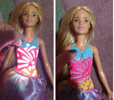 Igračke: BARBIE DREAMTOPIA original lutka barbi . Svetlucava princeza. Svetli i — 5