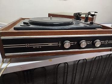mono: Vintage “AKORDS” vinil pikap və daxili səsgücləndirici sistem - — 9