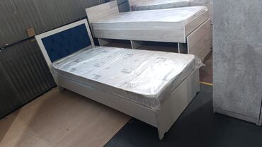 Двухъярусные кровати: Односпальная кровать, Новый, С матрасом, ЛДСП, длина - 2 см
