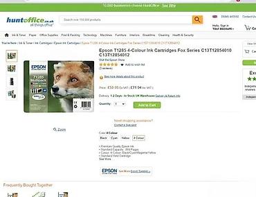 Kompjuterski miševi: Epson T1285 Multipack – originalni set mastila (DURABrite Ultra Ink) — 4